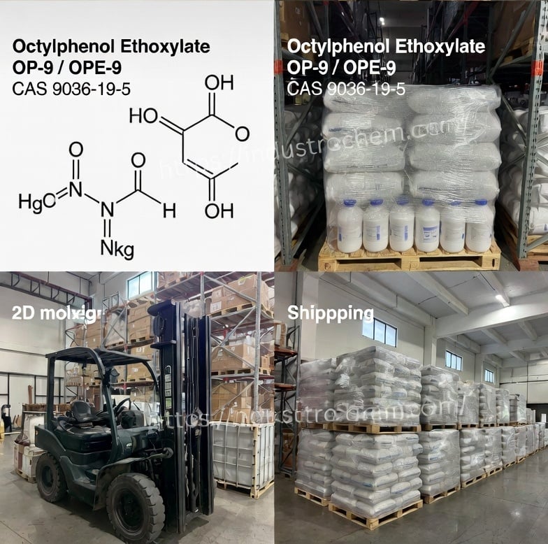 Etoksylat oktylofenolu CAS 9036-19-5