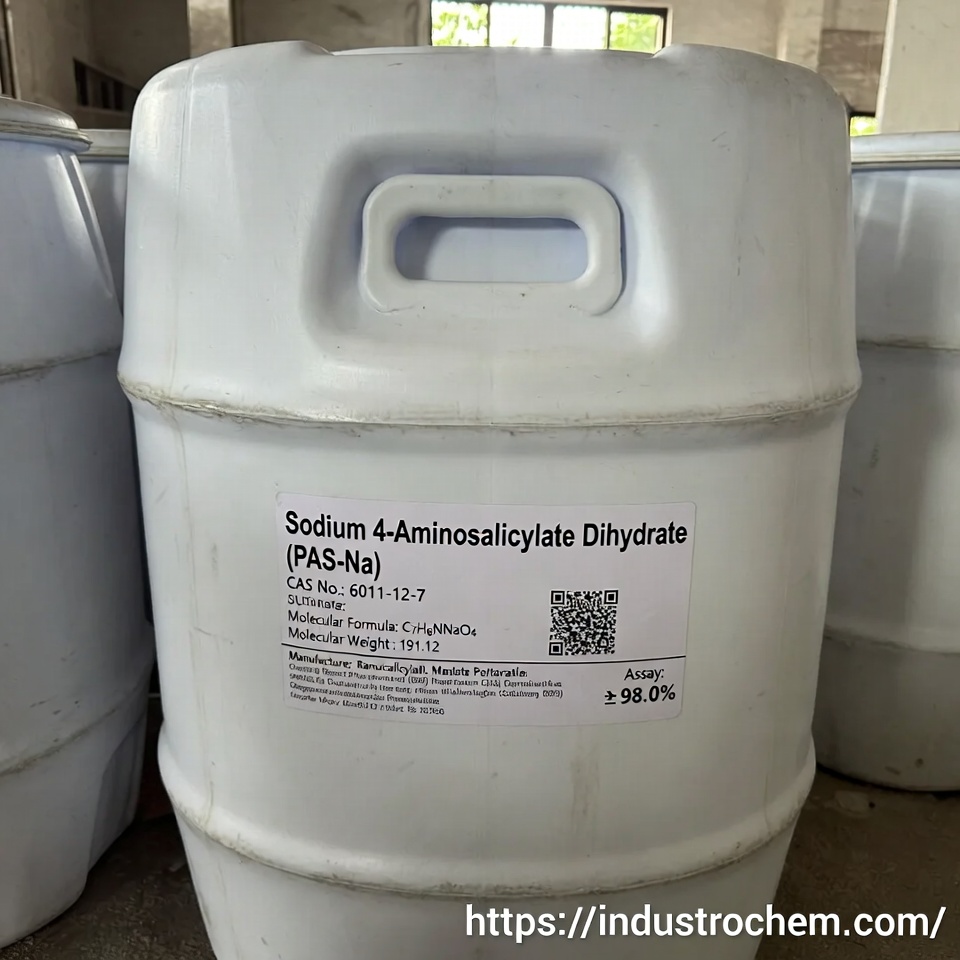 4-Aminosalicilato de sodio dihidratado (PAS-Na) CAS 6011-12-7