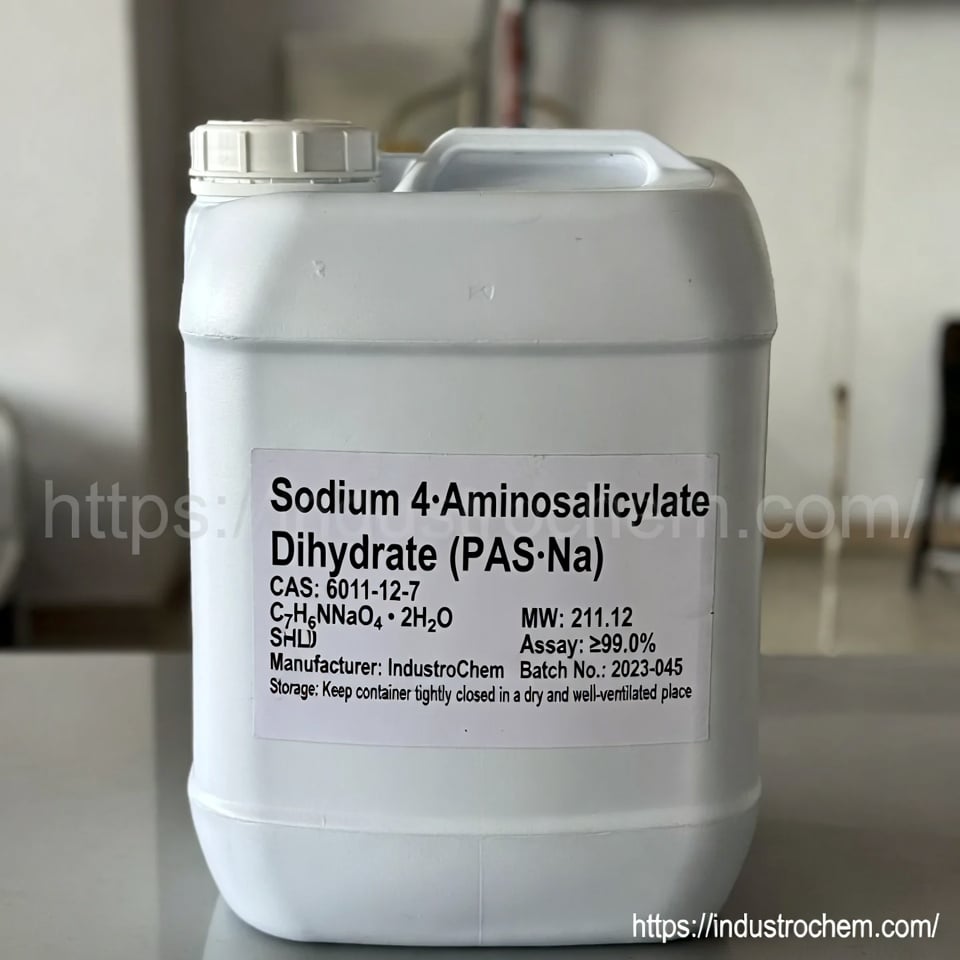 4-Aminosalicilato de sodio dihidratado (PAS-Na) CAS 6011-12-7