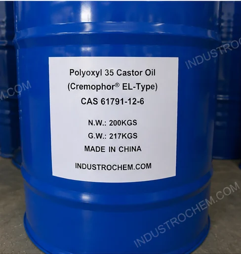 Polyoxyl 35 Castor Oil (زيت خروع بولي أوكسيل 35) CAS 61791-12-6