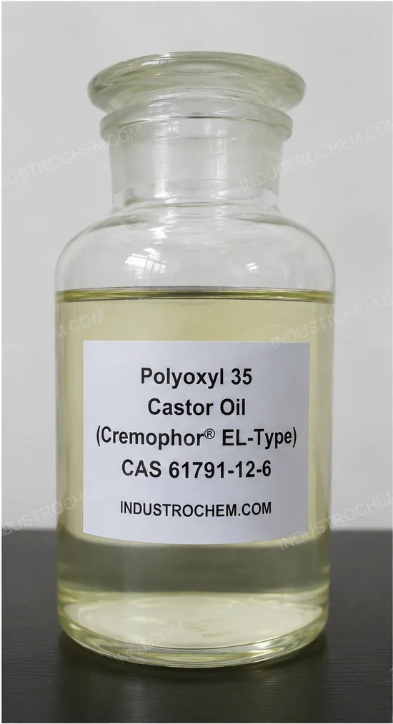 Polyoxyl 35 Castor Oil (زيت خروع بولي أوكسيل 35) CAS 61791-12-6