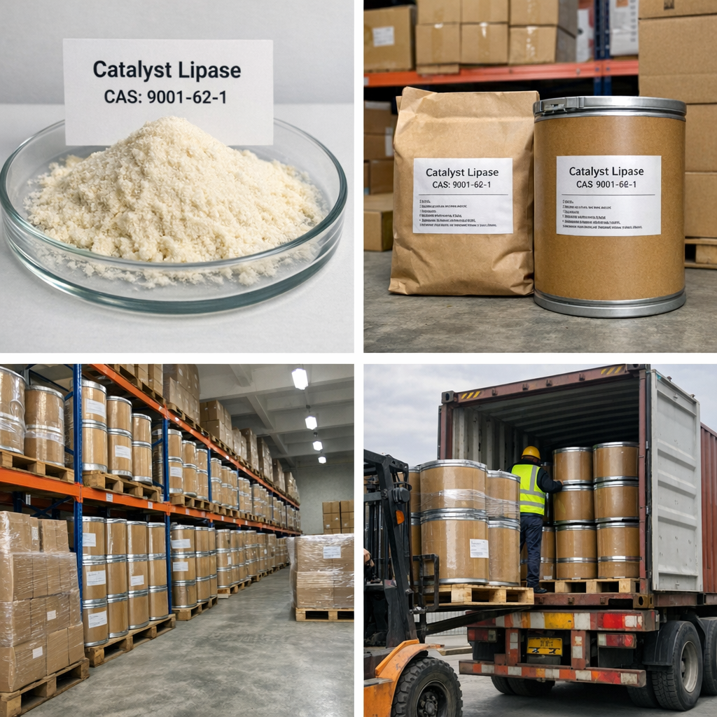 Lipase Enzyme (Biocatalyst) CAS 9001-62-1