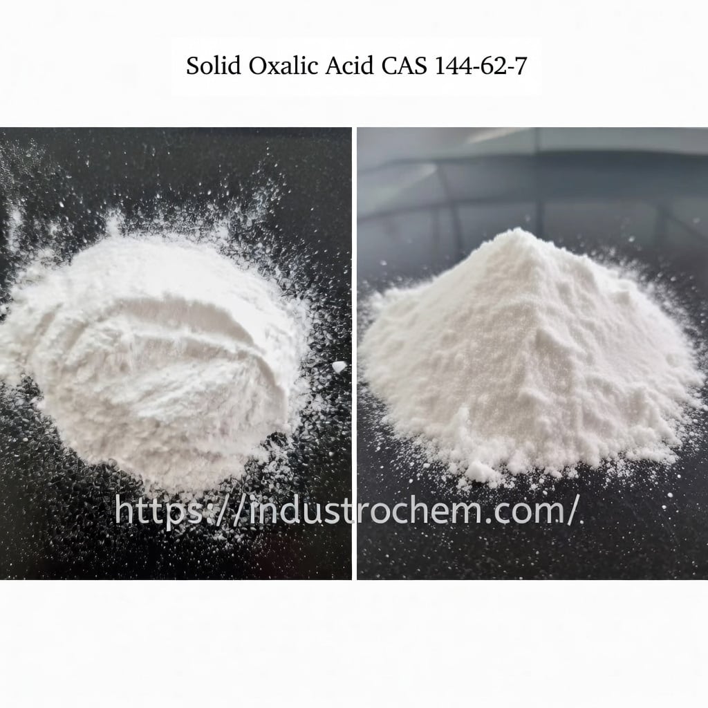 حمض الأكساليك الصلب CAS 144-62-7-1 حمض الأكساليك الصلب CAS 144-62-7