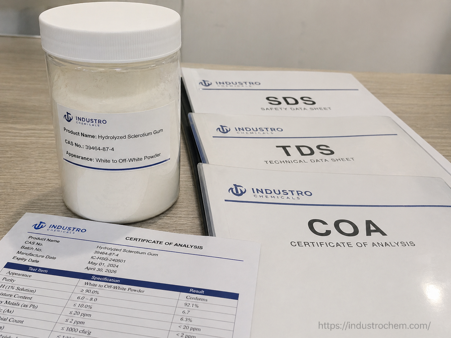 Hydrolyzed Sclerotium Gum CAS 39464-87-4