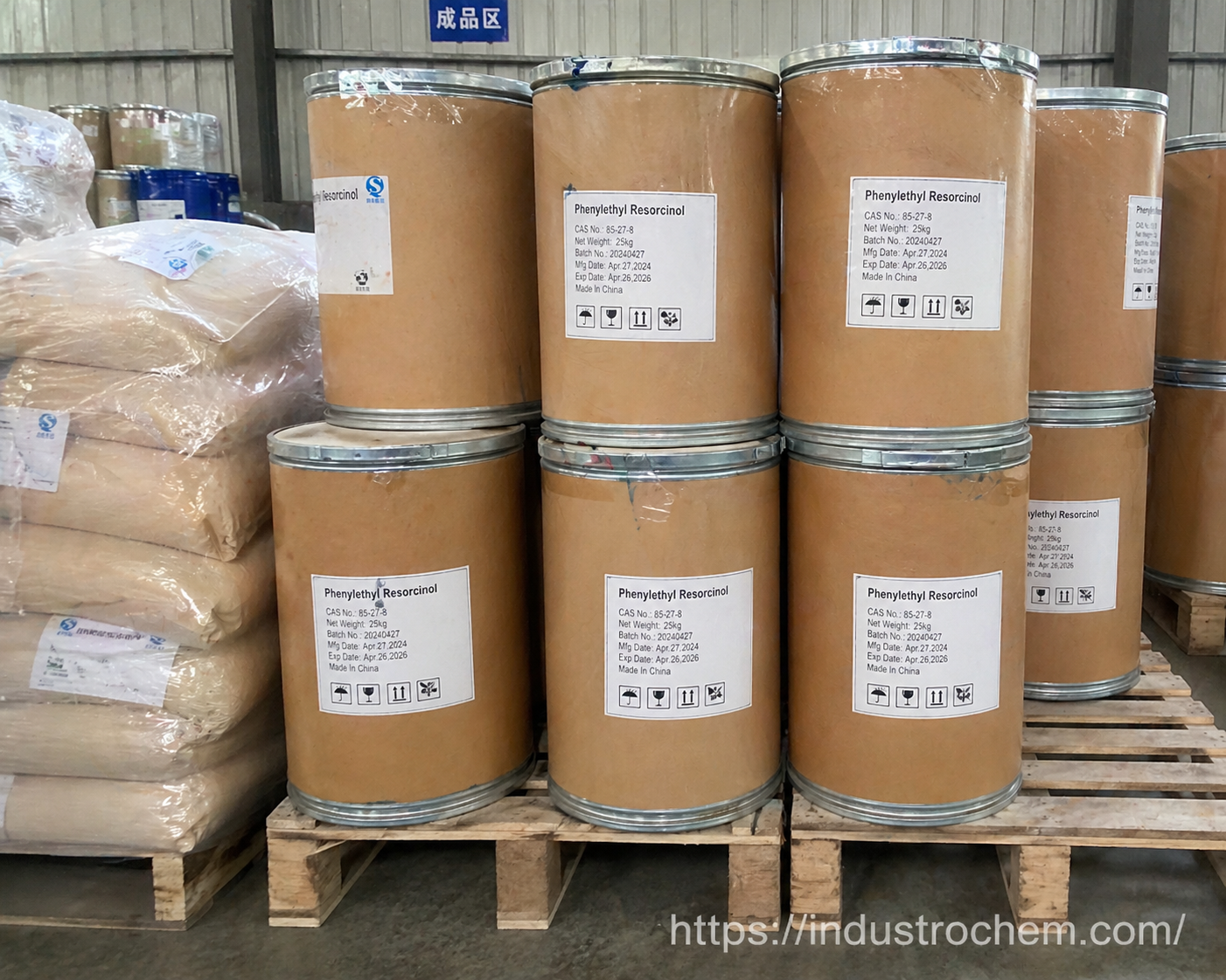 Fenyloetylo-rezorcynol CAS 85-27-8
