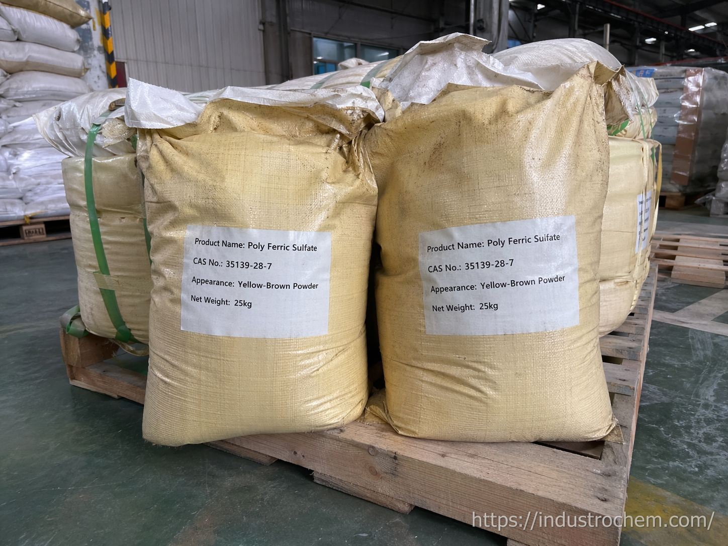 Poly Ferric Sulfate CAS 35139-28-7-2 Poly Ferric Sulfate CAS 35139-28-7
