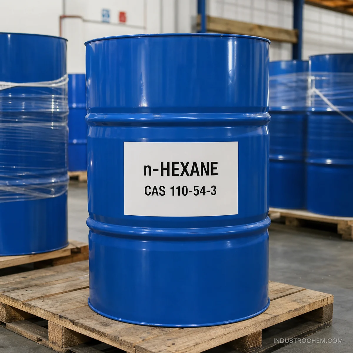 تعبئة الـn-هكسان الصناعية n-Hexane CAS 110-54-3