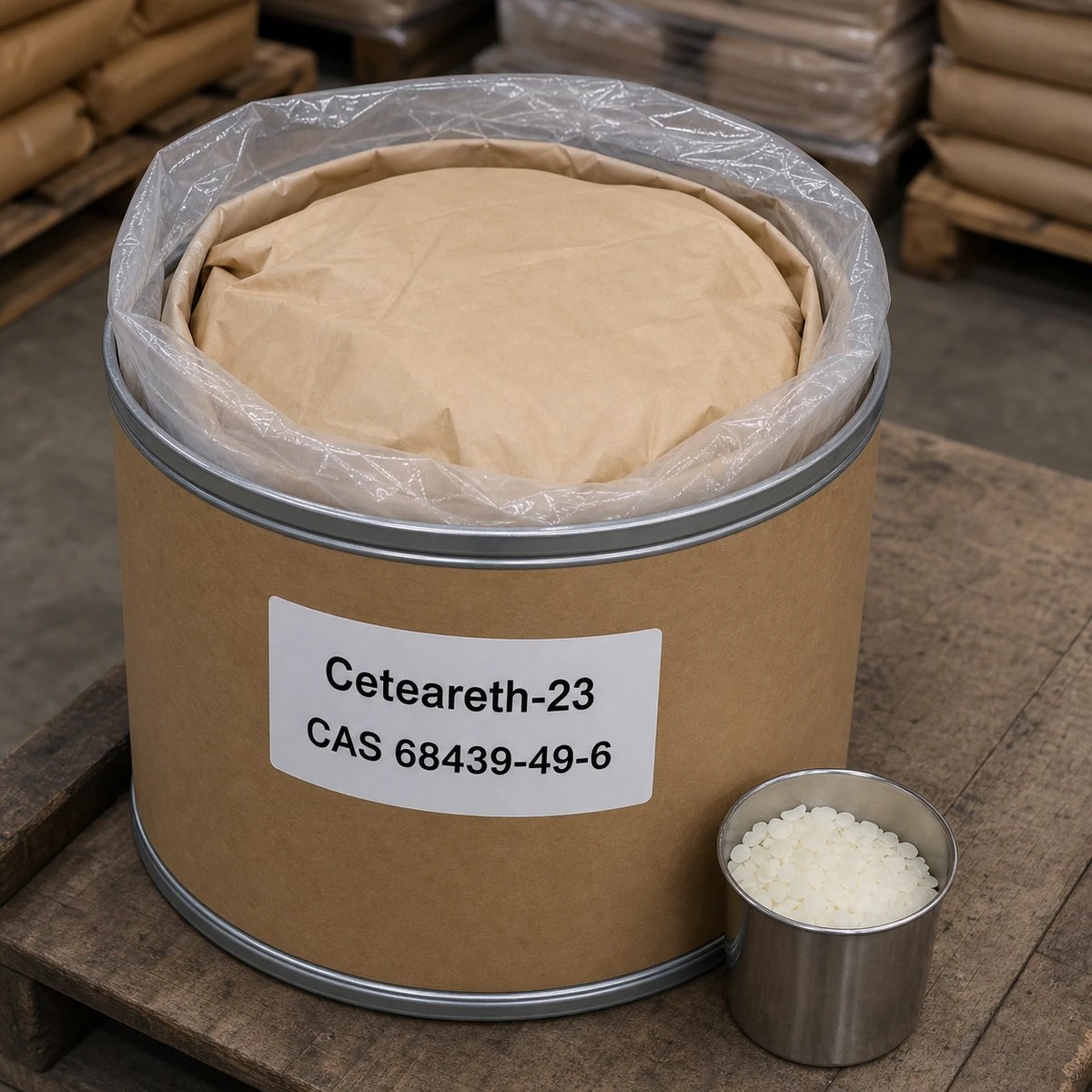 تغليف منتج «سيتياريث-23» Ceteareth-23 CAS 68439-49-6