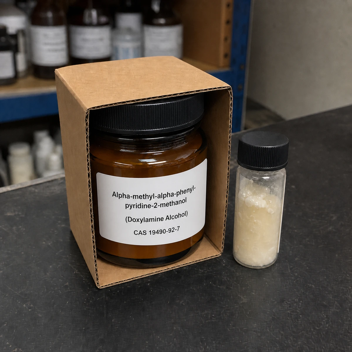 Alpha-methyl-alpha-phenyl-pyridine-2-methanol product packaging Alpha-methyl-alpha-phenyl-pyridine-2-methanol CAS 19490-92-7