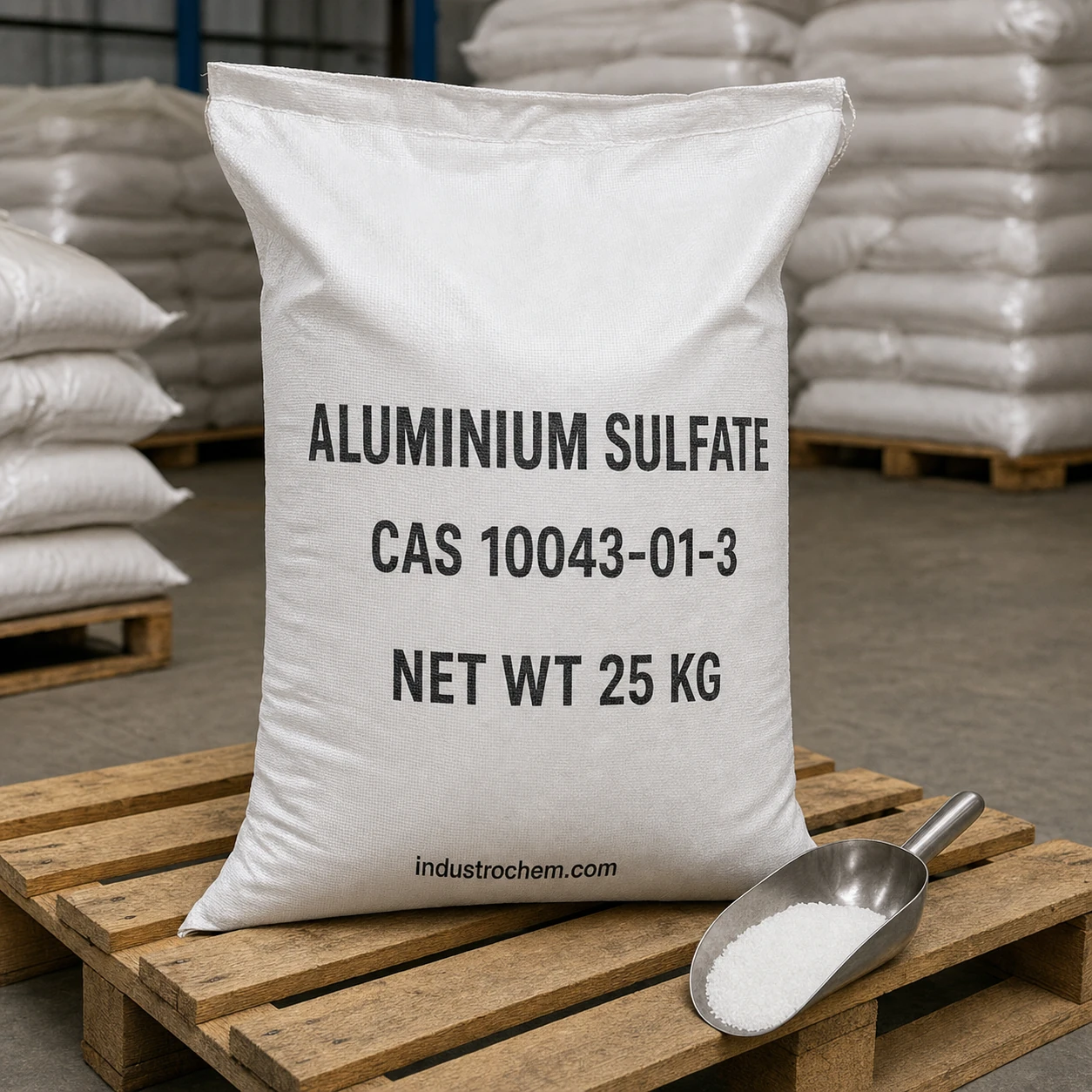 كبريتات الألومنيوم CAS 10043-01-3