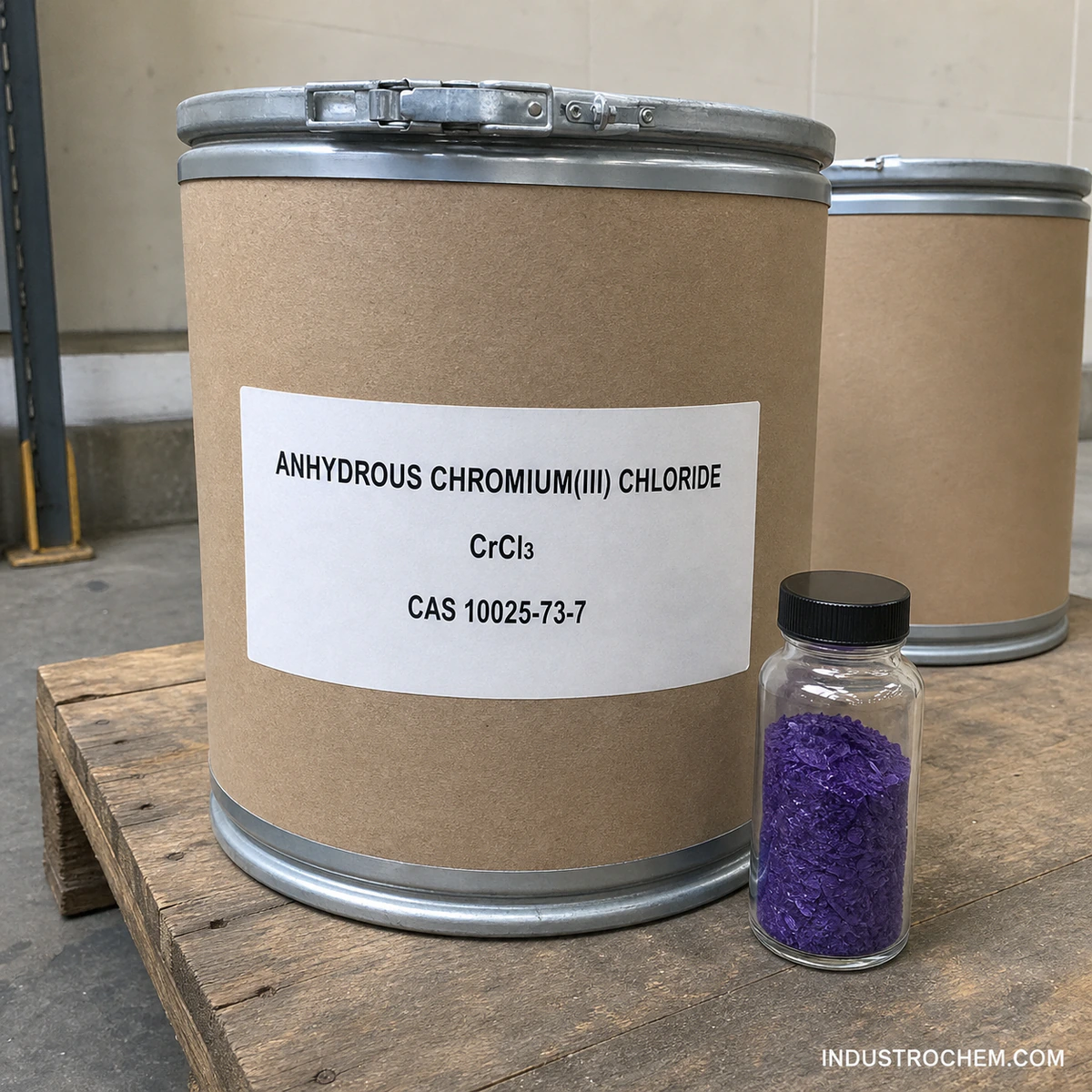 Anhydrous Chromium(III) Chloride CAS 10025-73-7