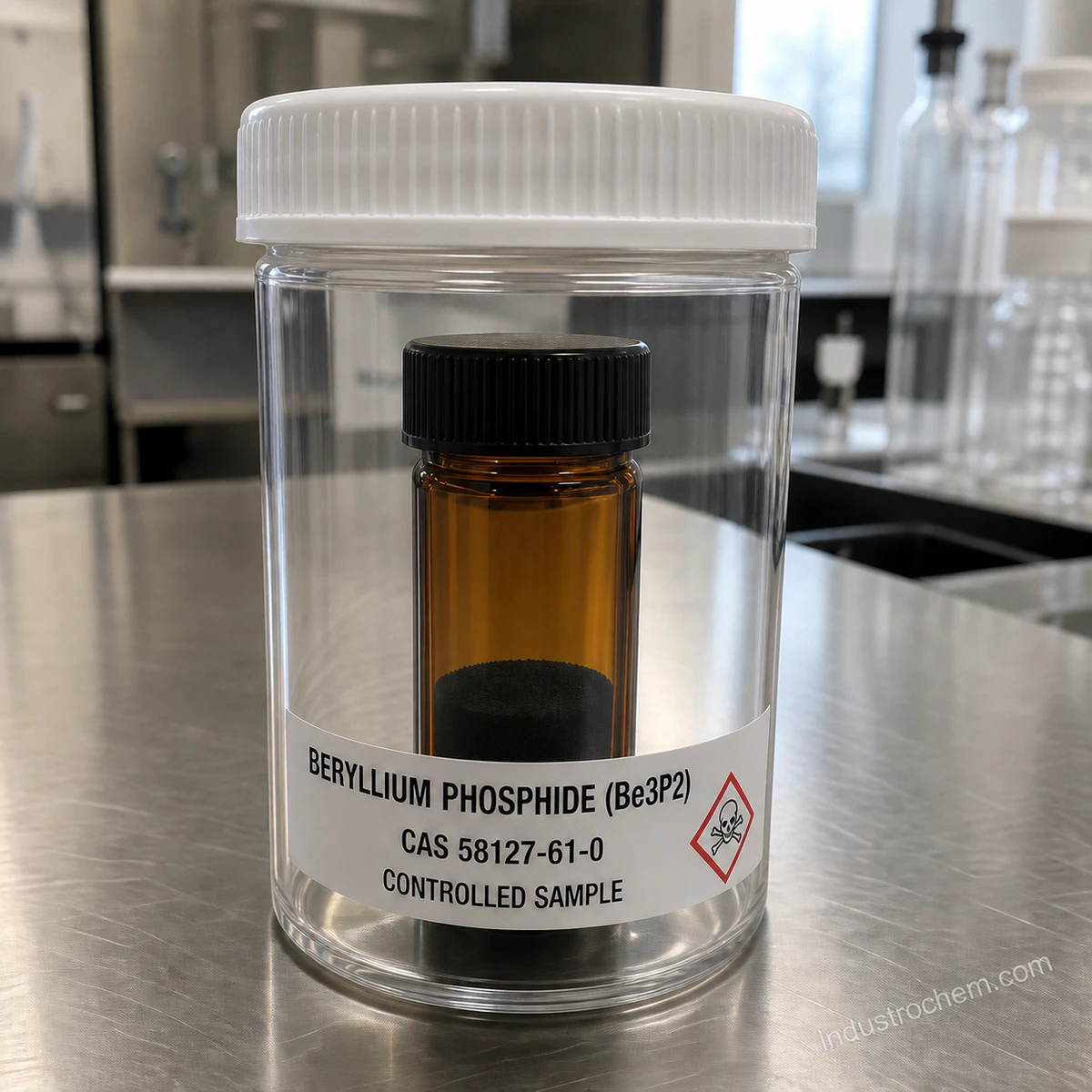 Beryllium Phosphide (Be3P2) CAS 58127-61-0
