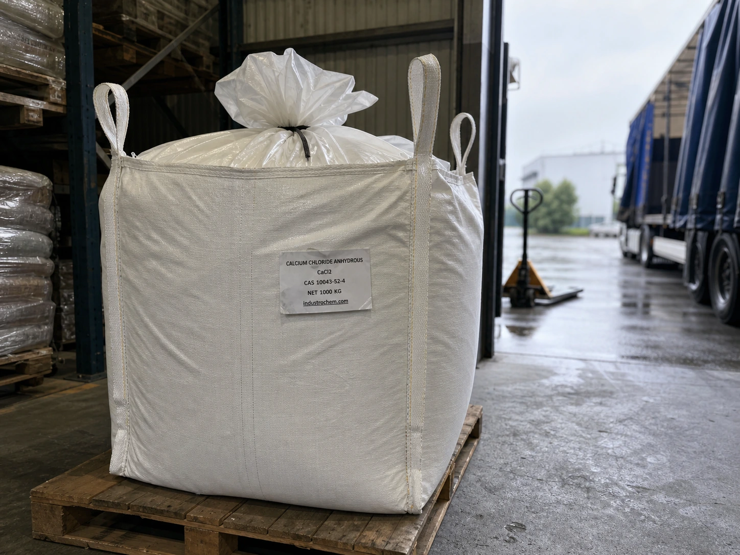 calcium-chloride-anhydrous-cas-10043-52-4-1000kg-fibc Calcium Chloride Anhydrous CAS 10043-52-4