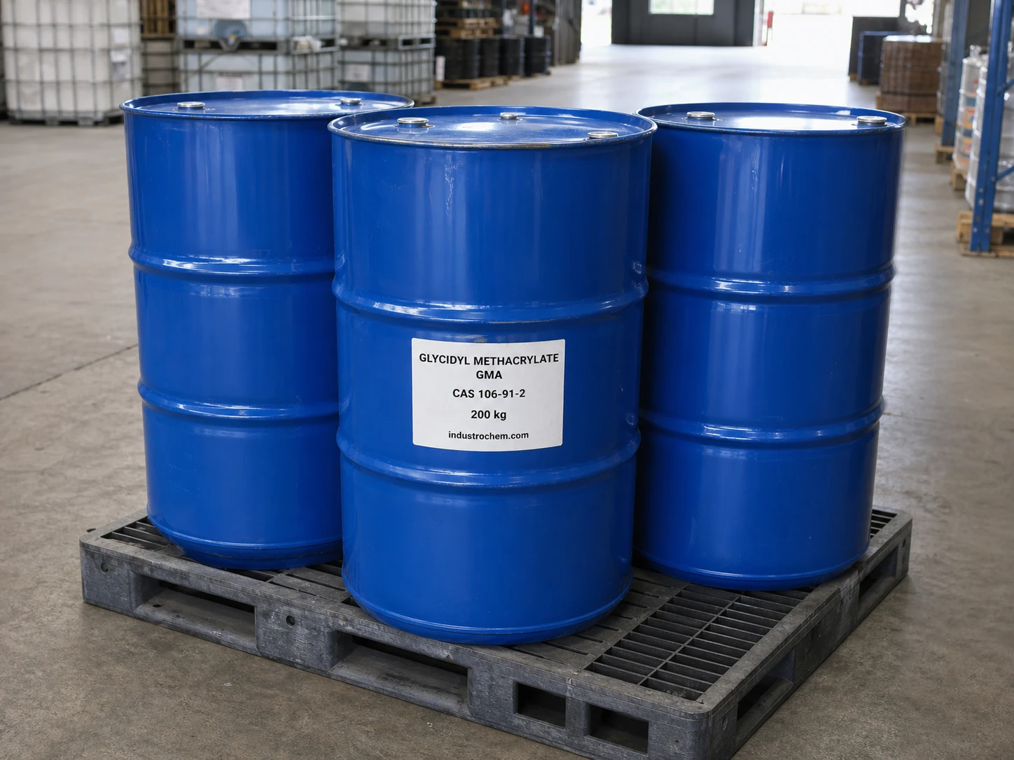 glycidyl-methacrylate-gma-cas-106-91-2-200kg-steel-drums Glycidyl Methacrylate (GMA) CAS 106-91-2