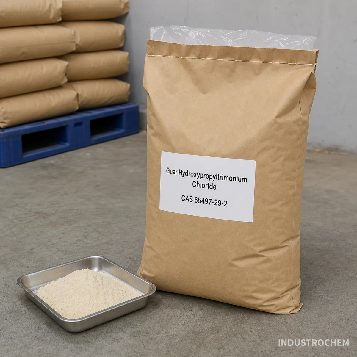 Guar Hydroxypropyltrimonium Chloride (Cationic Guar) CAS 65497-29-2