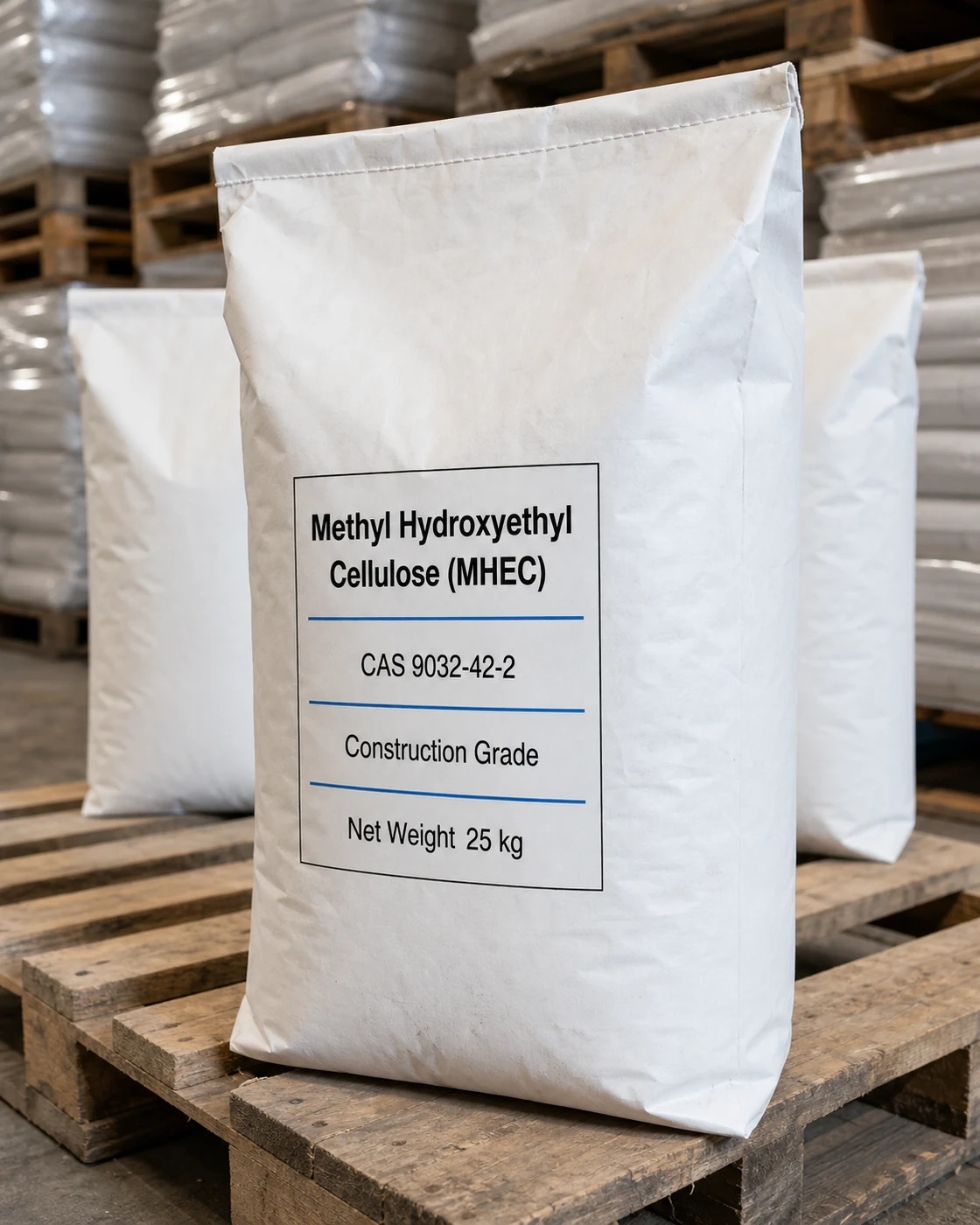 Methyl hydroxyethyl cellulose MHEC CAS 9032-42-2 construction mortar additive powder in valve bag Methyl hydroxyethyl cellulose MHEC CAS 9032-42-2 construction mortar additive powder in valve bag