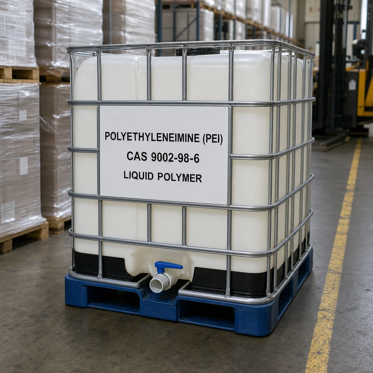 polyethyleneimine-cas-9002-98-6-ibc-tote Polyethyleneimine (PEI) CAS 9002-98-6