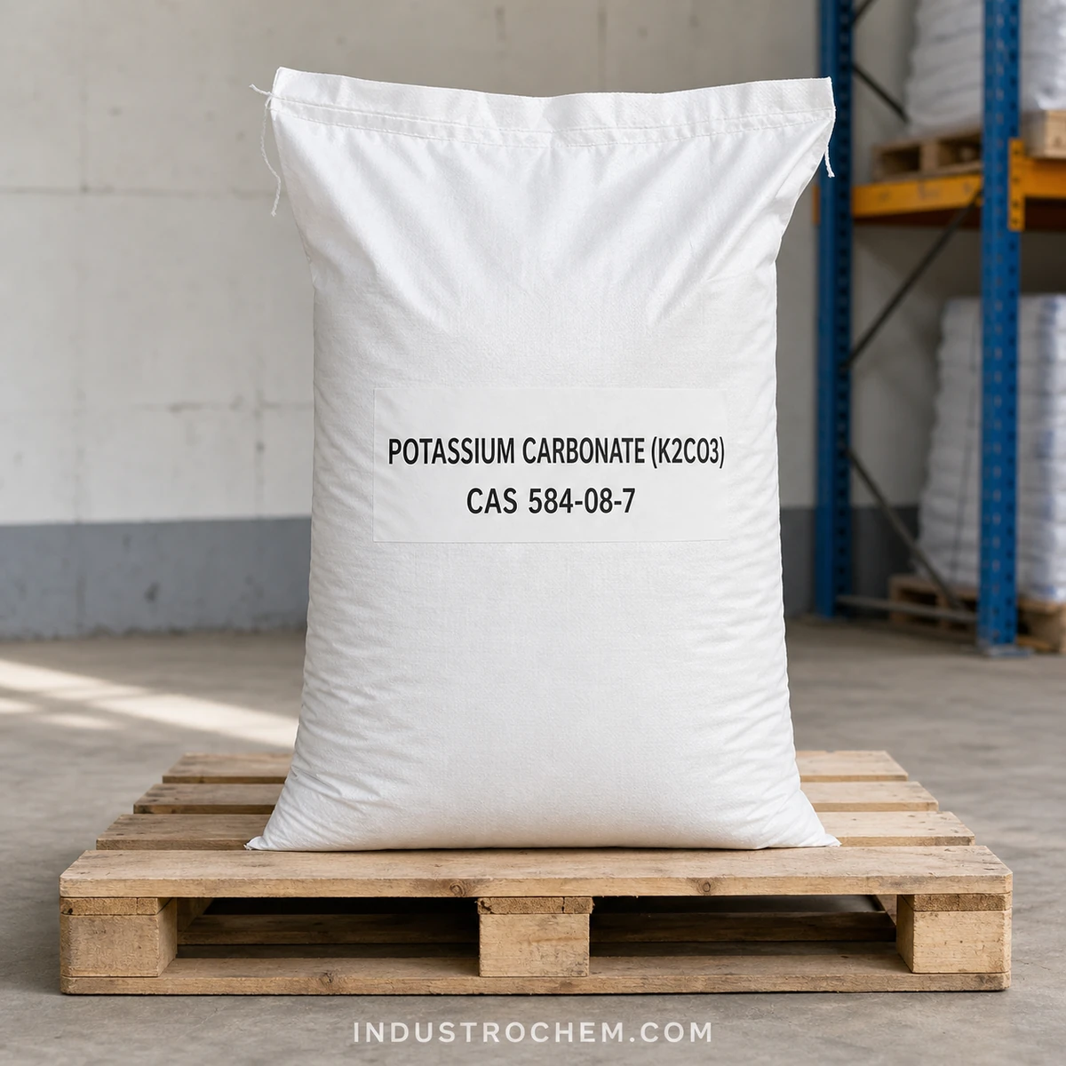 Potassium Carbonate (K₂CO₃) CAS 584-08-7 packaging image Potassium Carbonate (K₂CO₃) CAS 584-08-7