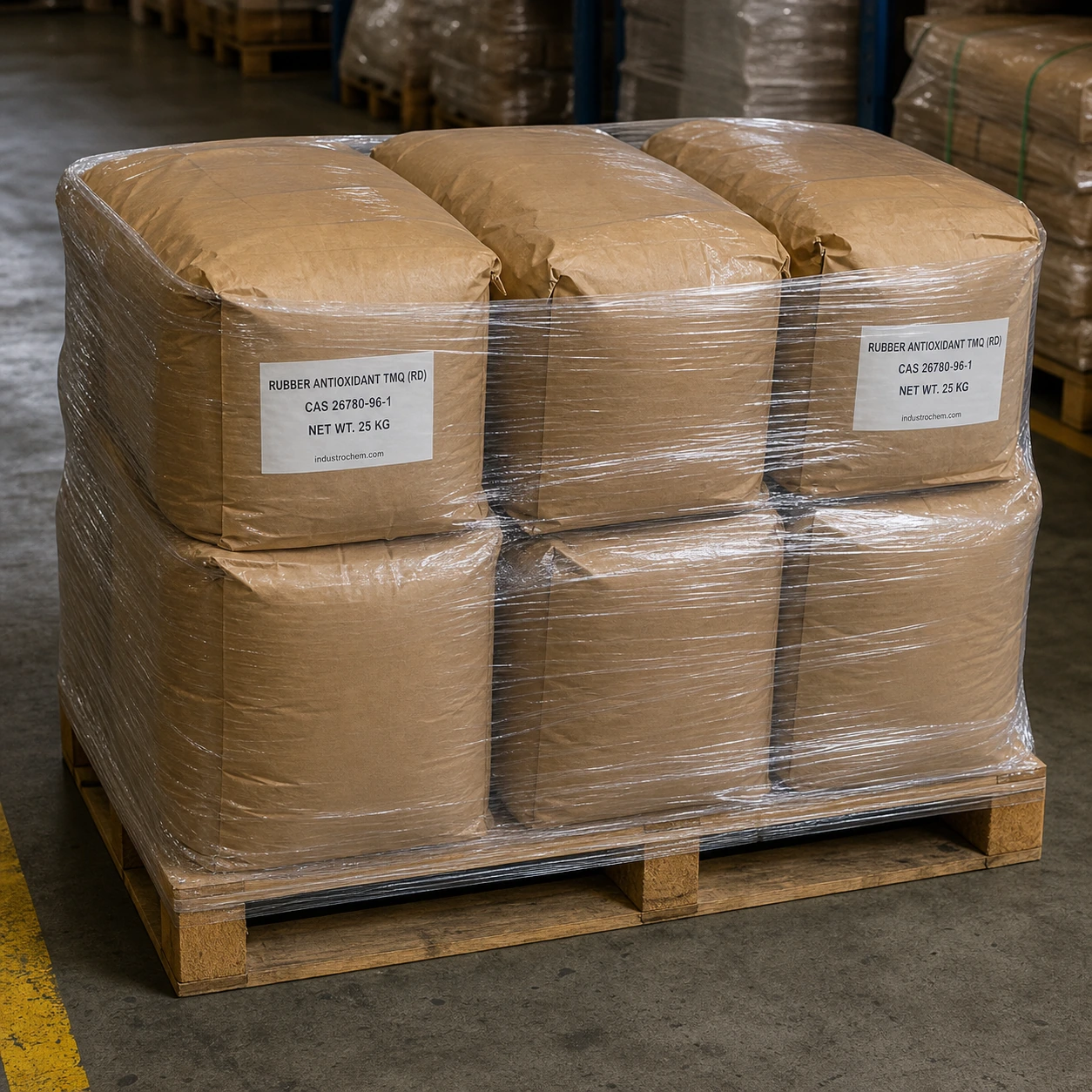 Palletized Rubber Antioxidant TMQ RD CAS 26780-96-1 bags Rubber Antioxidant TMQ (RD) CAS 26780-96-1