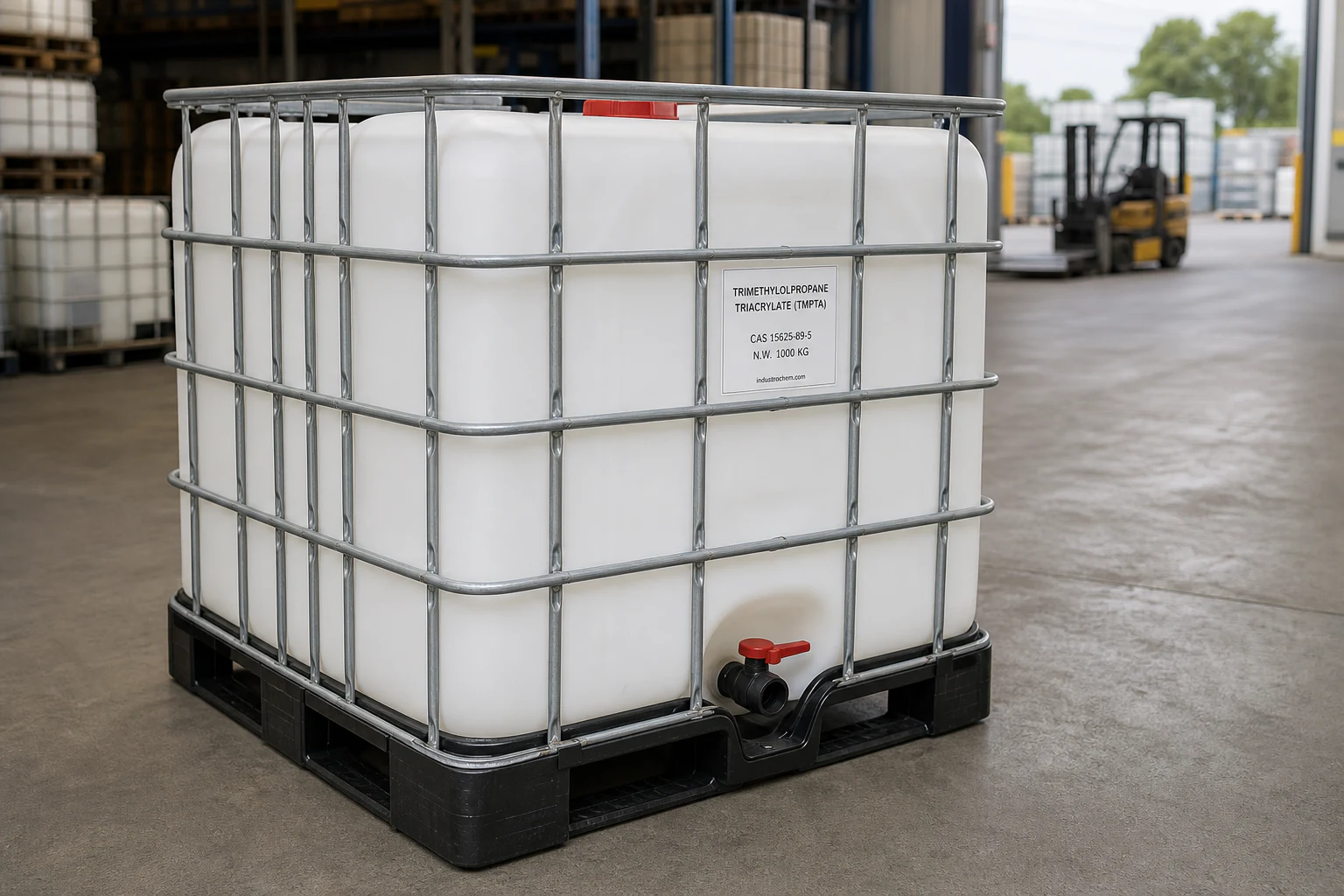 Trimethylolpropane Triacrylate (TMPTA) 1,000 kg IBC Trimethylolpropane Triacrylate (TMPTA) CAS 15625-89-5