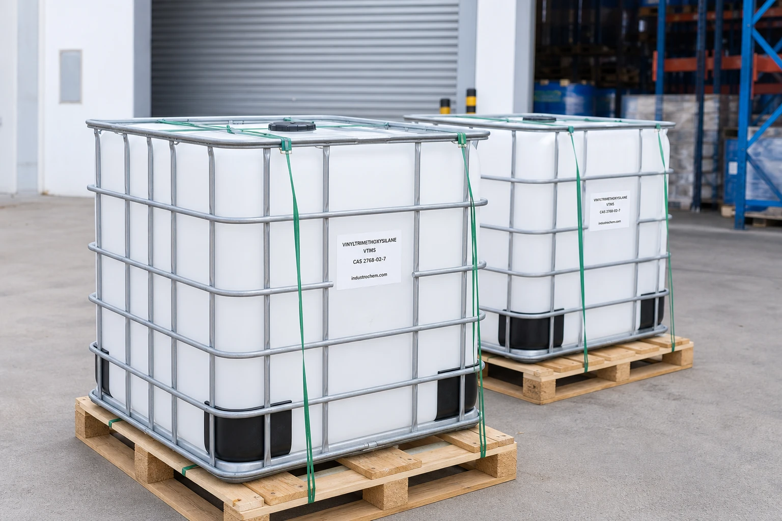 Vinyltrimethoxysilane (VTMS) IBC packaging Vinyltrimethoxysilane (VTMS) CAS 2768-02-7